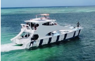 VIP Party Boat Private Charter in Punta Cana, La Altagracia☀️🥳😎