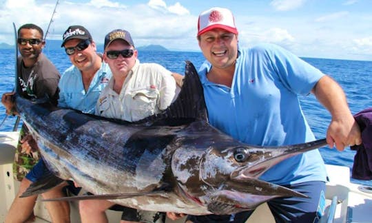 EPIC Charter Fishing in Pacific Harbour, Fiji on 30' Center Console