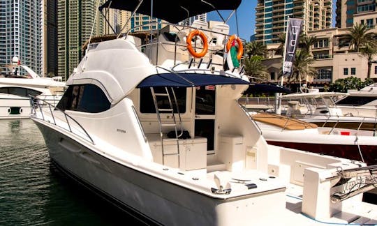 Charter 47' Riviera Flybridge Motor Yacht In Dubai, UAE