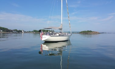 Navega en un velero elegante y rápido en los Hamptons, Nueva York