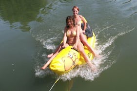 Enjoy Banana Boat Rides in Bodrogkisfalud, Hungary