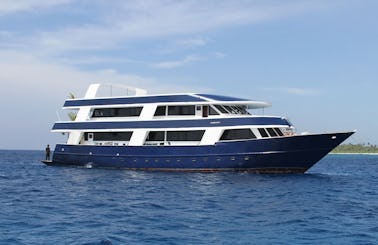 Surf Charter on 105' Power Mega Yacht in Male, Maldives