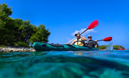 Kayak in Hvar, Croatia