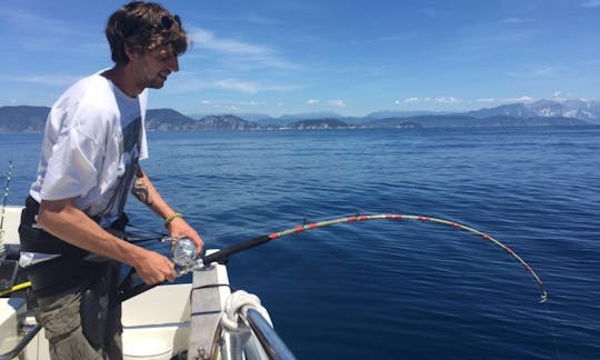 Rent a Center Console and go Fishing in La Spezia, Italy