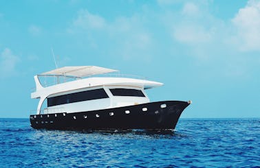 66' Motor Yacht Charter Tours in H. Dh Atoll, Maldives