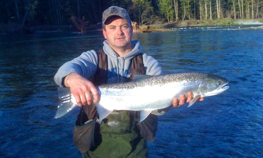 Steelhead fishing on the vedder river in Chilliwack bc