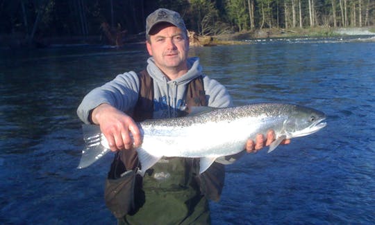 Steelhead fishing on the vedder river in Chilliwack bc