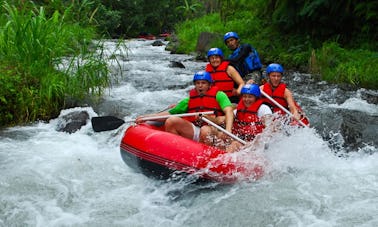 Excursión de rafting en aguas bravas en el río Ayung en Bali