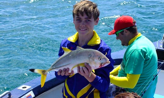 Enjoy Fishing in Richards Bay, KwaZulu-Natal on Center Console