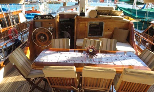 Sailing Gulet for 10 People in Bodrum