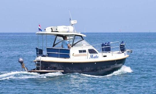 Charter 33' Sasanka Courier Motor Yacht in Punat, Croatia