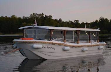 Enjoy in Alūksne, Latvia on Marienburg Canal Boat