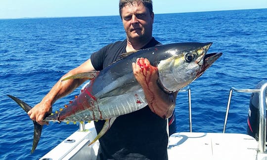 Enjoy Fishing in Mtunzini, South Africa on Tomcat Power Catamaran