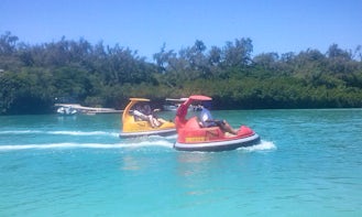 Another powered watercraft that you need to experience in Flacq, Mauritius!