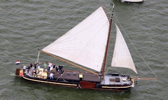 Charter 74' Traditional Barge in Muiden, Noord-Holland