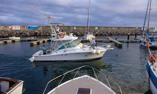 Deep Sea Fishing Trip in Madalena, Portugal on 32' Luhrs Sport Fisherman