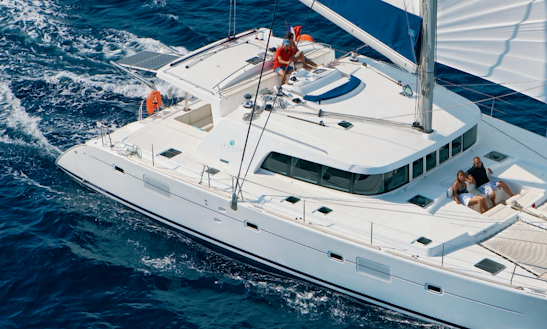 Charter 50' Lagoon Cruising Catamaran In Sardegna, Italy