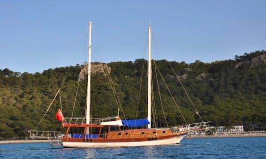 Charter 59' Sailing Gulet in Göynük Belediyesi, Antalya