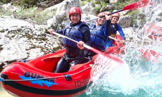 Guided Mini Rafting Trips in Bovec, Slovenia