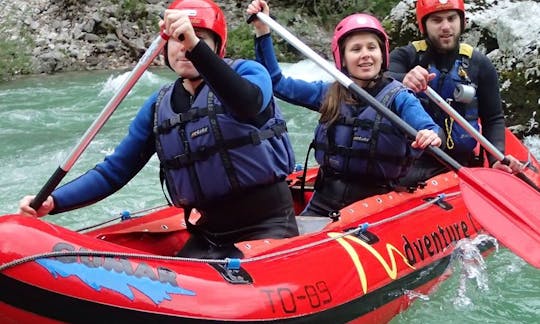 Guided Mini Rafting Trips in Bovec, Slovenia