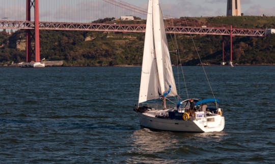 Daily Private Exclusive Sailing Tours in Lisbon aboard 10 Person Sailboat