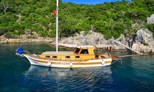 An amazing sailing experience on a Gulet in Muğla, Turkey