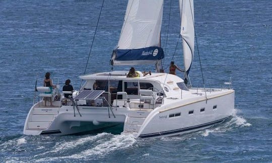 Charter 44' Nautitech Cruising Catamaran in Eden Island, Seychelles