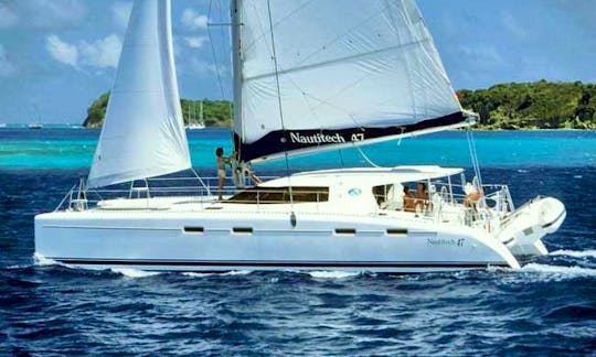 Charter 47' Nautitech Cruising Catamaran in Eden Island, Seychelles