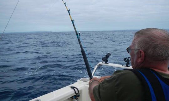 Enjoy Fishing in Saint Lucia, South Africa on 24' Sport Fisherman
