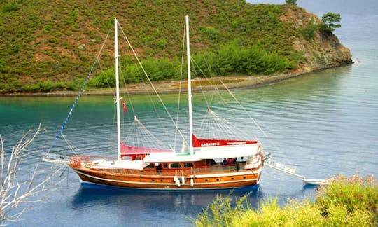 Charter 95' Catagay 2 Gulet em Marmaris, Muğla