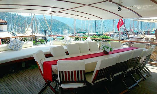 Charter 95' Catagay 2 Gulet em Marmaris, Muğla