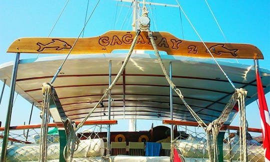 Charter 95' Catagay 2 Gulet em Marmaris, Muğla