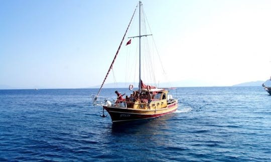 Charter 39' Gulin Gulet in Bitez, Mugla