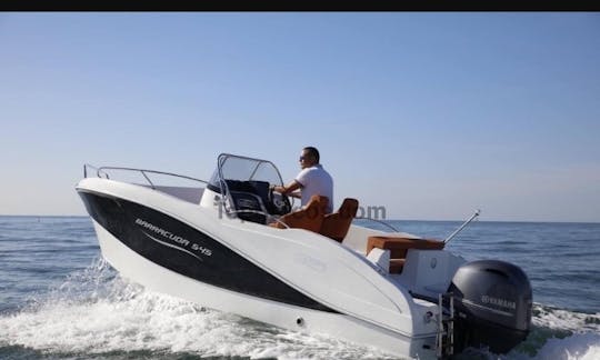 Rent a 7 person Barracuda 545 Open Deck Boat in Trogir, Croatia