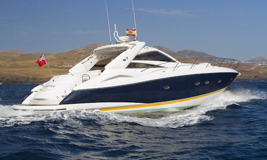 Motor Yacht rental in Puerto Calero, Spain