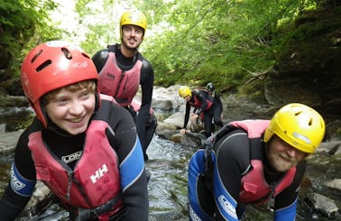 Rafting and Canyoning in Aberfeldy, Scotland