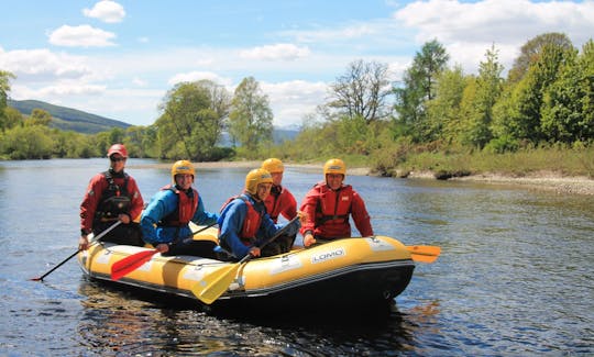 White Water Rafting on the River Tay and River Tummel with Splash White Water Rafting Scotland.