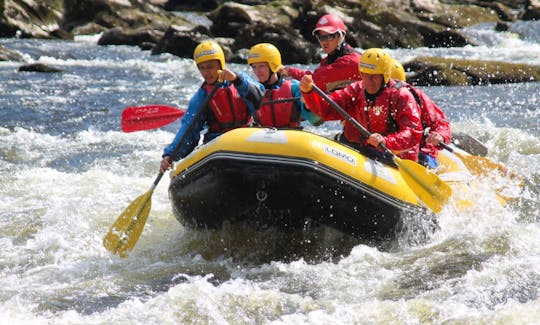 White Water Rafting on the River Tay and River Tummel with Splash White Water Rafting Scotland.