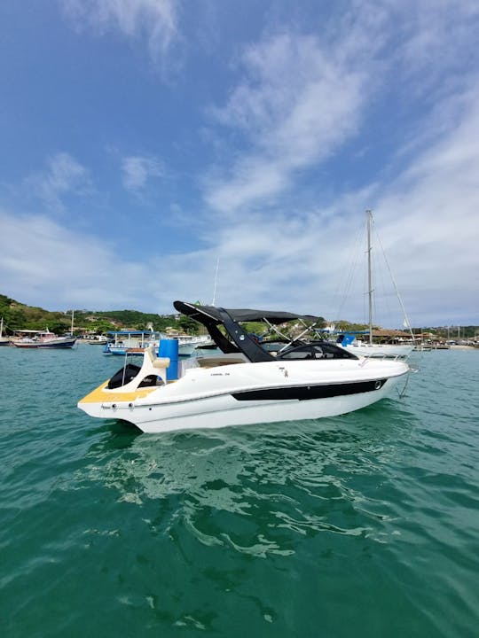 Alquiler del yate Coral Motor «Amara» de 26 pies en Búzios, Río de Janeiro, Brasil