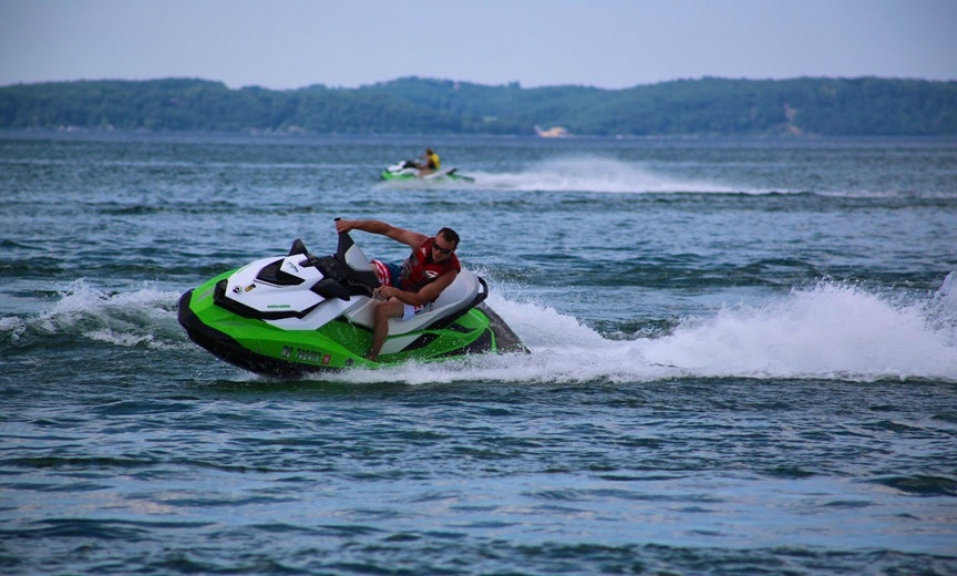 Jet Ski Rental With Delivery Service In Traverse City Michigan