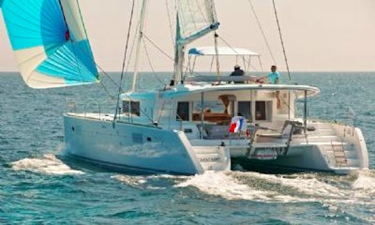 Charter 45' Cruising Catamaran in Mugla, Turkey