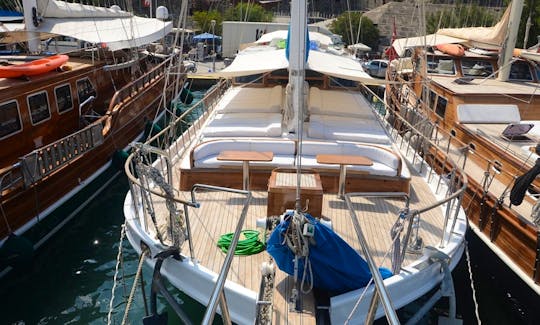Charter 82' Uluçınar Sailing Gulet in Mugla, Turkey