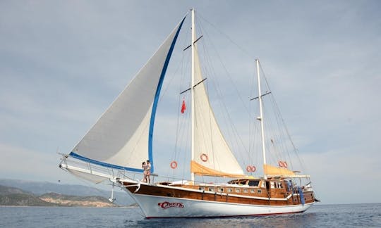 14 Person Luxury Gulet Charter in Muğla, Turkey