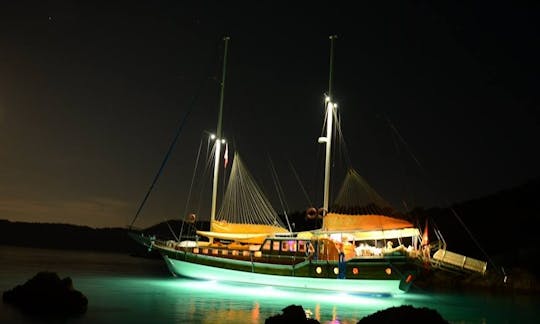 14 Person Luxury Gulet Charter in Muğla, Turkey