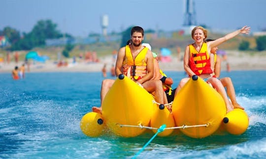 Enjoy Banana Rides in Dubai, United Arab Emirates