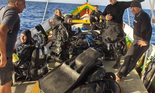 Enjoy Diving Courses and Trips in Bugibba, Malta