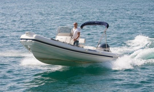 Charter 20' Rigid Inflatable Boat in Duce, Split-Dalmatia