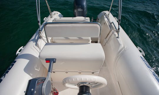 Charter 20' Rigid Inflatable Boat in Duce, Split-Dalmatia