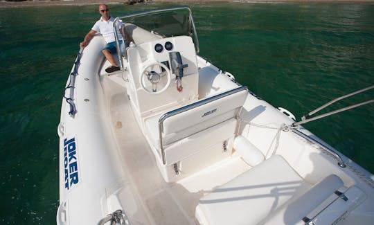 Charter 20' Rigid Inflatable Boat in Duce, Split-Dalmatia