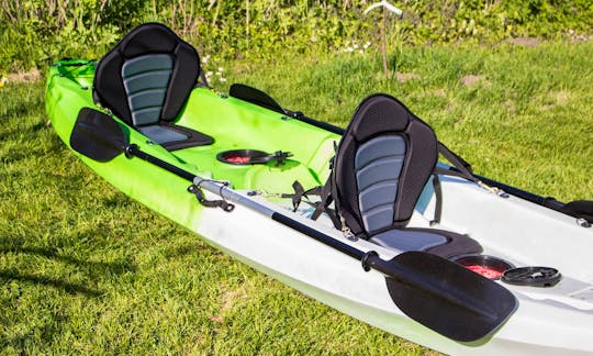 Enjoy Double Kayak Rentals in Kandava, Latvia